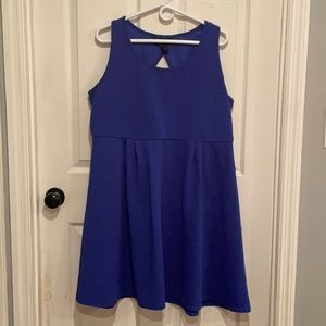 Size 16 Lane Bryant Royal Blue Party Dress